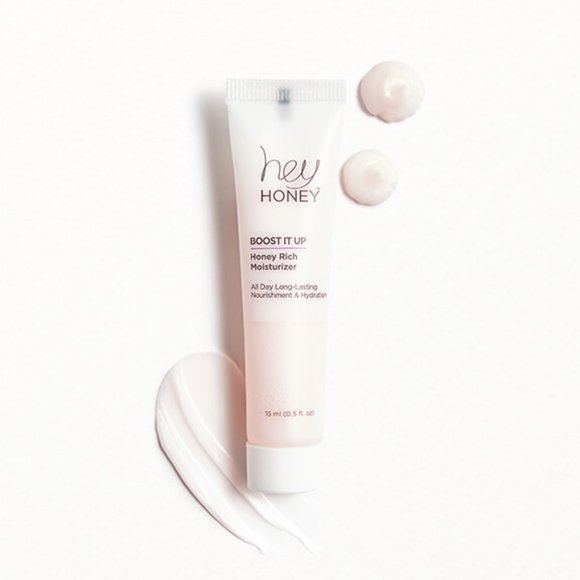 🌈4/$20 HEY HONEY Boost It Up! Honey Rich Moisturizer Deluxe Travel Size - Picture 1 of 1